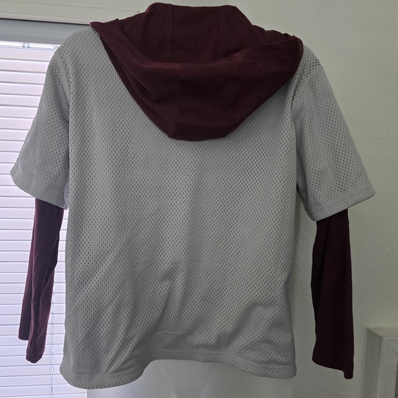 OLD NAVY Boys 2-In-1 Long-Sleeve Snap-Front Hooded Jersey - Picture 3 of 8